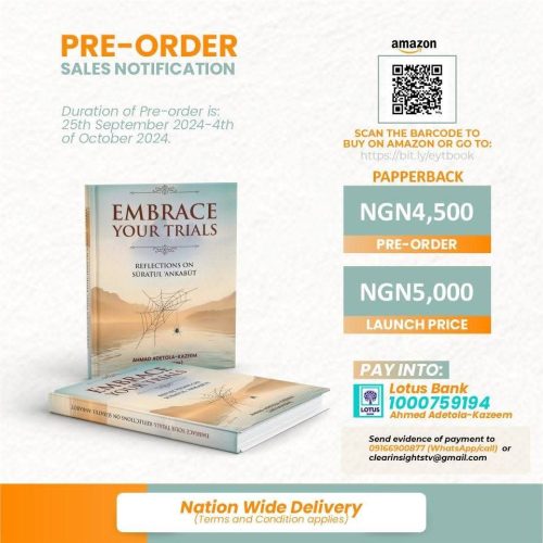 Embrace Your Trial Pre Order Flyer by SYO Technol Ltd