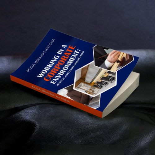 Working in a Corporate Environment Book Cover Design by Syo Technol Ltd
